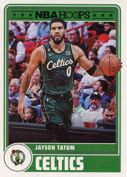 Jayson Tatum 
HT #287 Boston Celtics | 2023-24 Hoops | NBA Trading Card