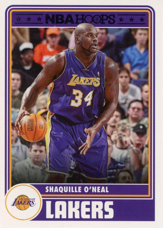 Shaquille O'Neal 
HT #289 Los Angeles Lakers | 2023-24 Hoops | NBA Trading Card
