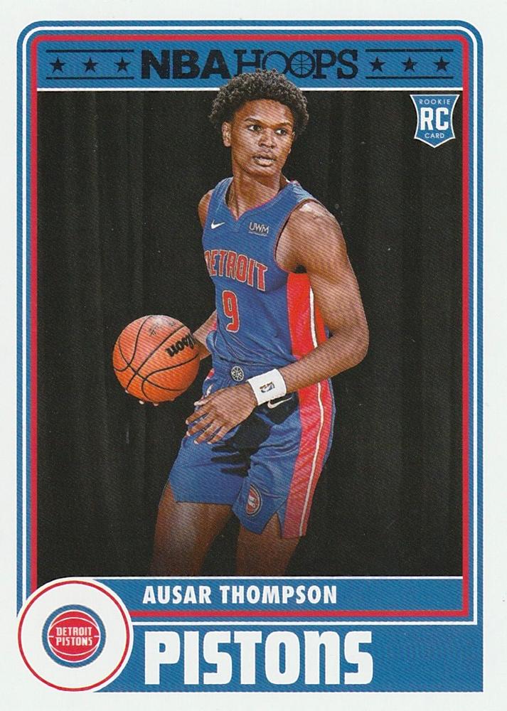 Ausar Thompson
HT #293 Detroit Pistons | 2023-24 Hoops | NBA Trading Card