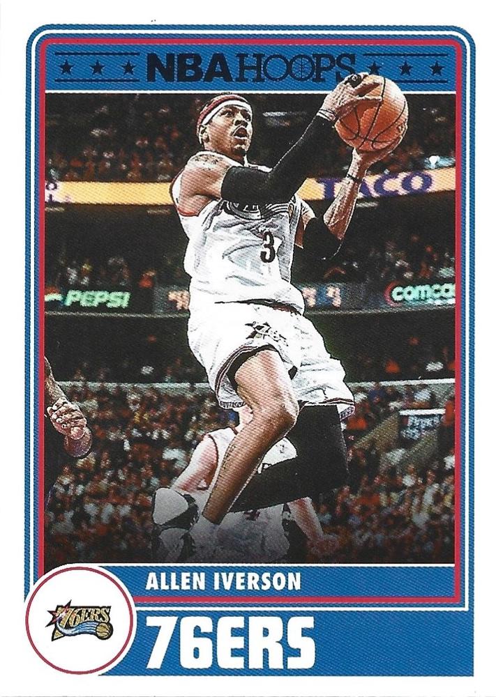 Allen Iverson
HT #296 Philadelphia 76ers | 2023-24 Hoops | NBA Trading Card