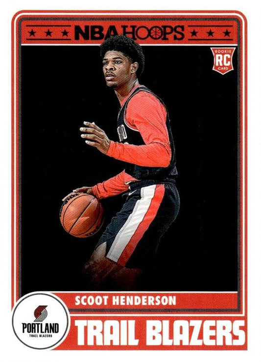 Scoot Henderson
HT #297 Portland Trail Blazers | 2023-24 Hoops | NBA Card
