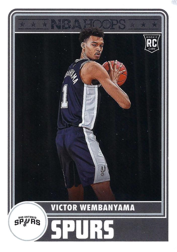 Victor Wembanyama
HT #298 San Antonio Spurs | 2023-24 Hoops | NBA Trading Card