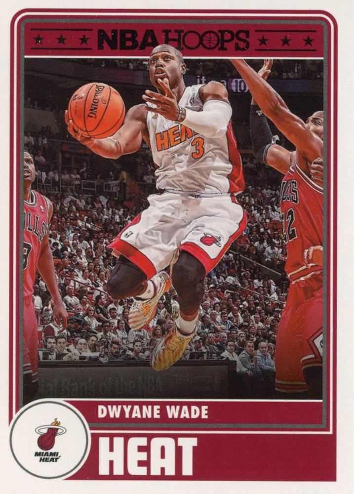 Dwyane Wade
HT #299 Miami Heat | 2023-24 Hoops | NBA Trading Card