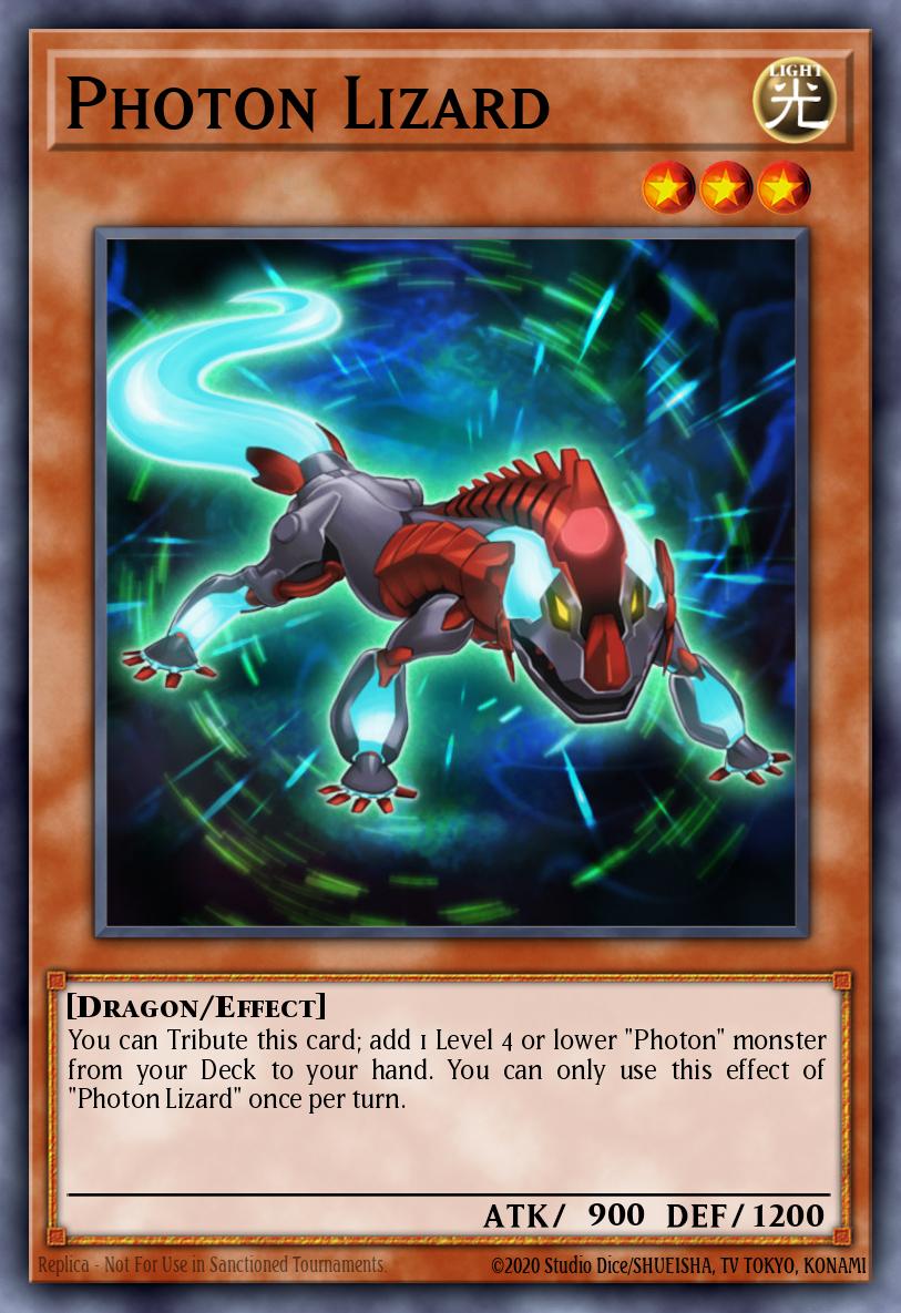 Photon Lizard - NUMH-EN023 Super Rare