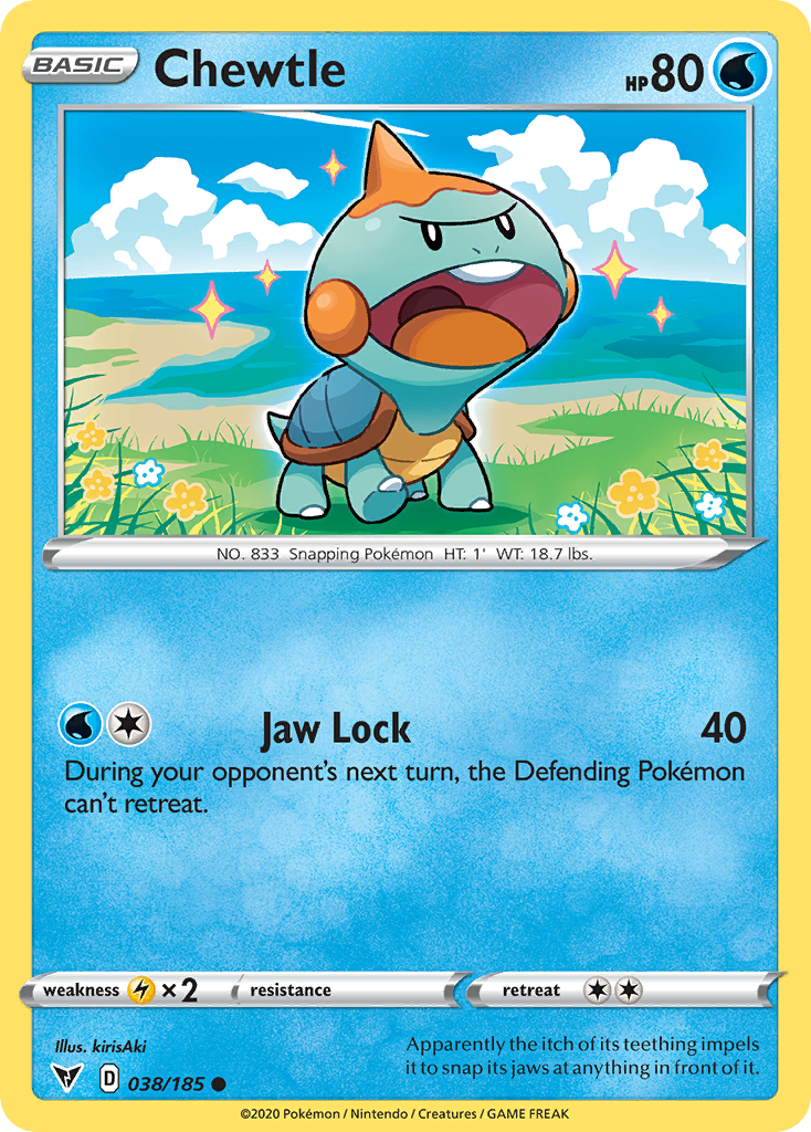 pokemon card front Buy Chewtle Common | Vivid Voltage