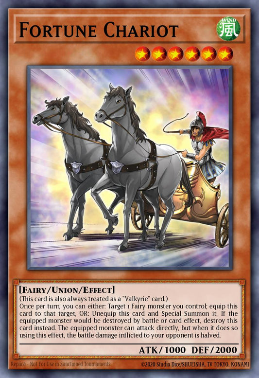 Fortune Chariot - SHVA-EN005 Super Rare | Yu-Gi-Oh! Card