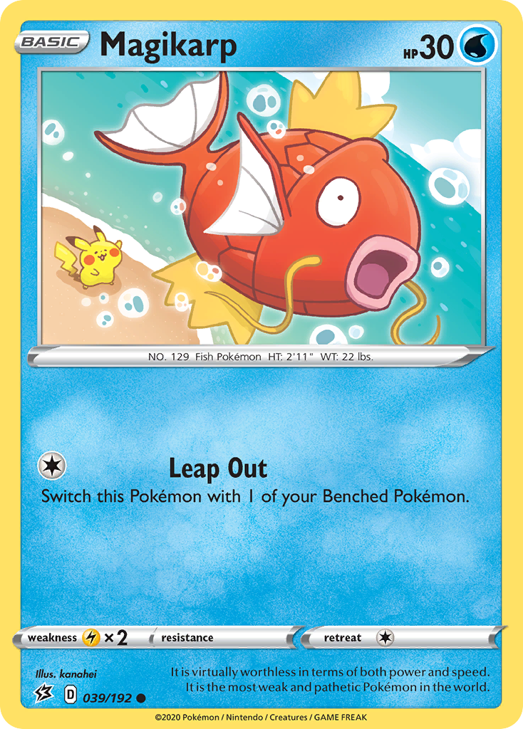 Magikarp 39/192 Common | Rebel Clash | Pokemon Card