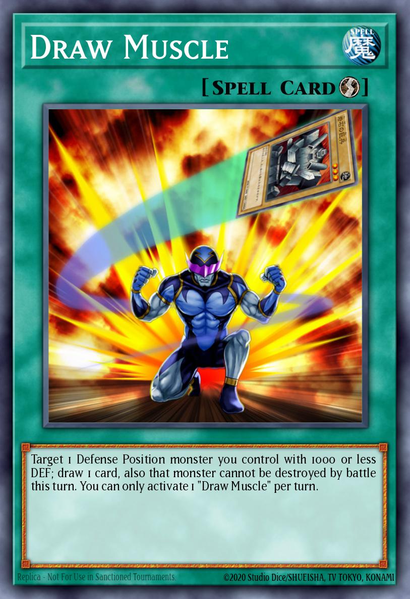 Draw Muscle - NECH-EN057 Rare | Yu-Gi-Oh! Card Brickheads Collectables Draw Muscle - NECH-EN057 Rare | Yu-Gi-Oh! Card Brickheads Collectables
