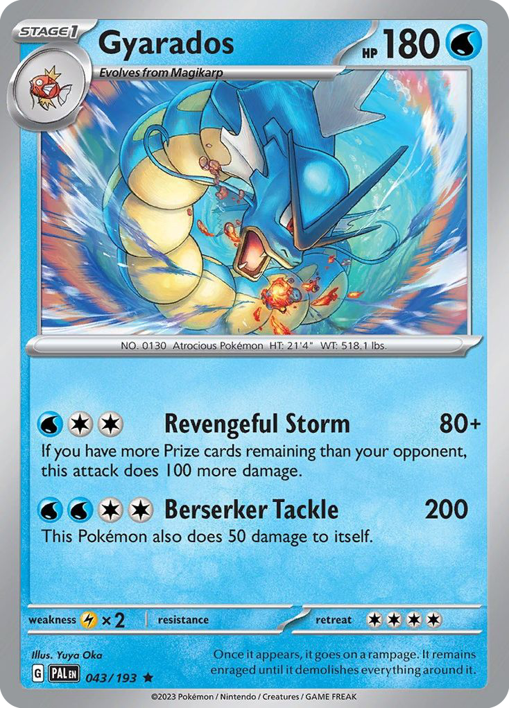gyarados rare card Buy Gyarados Rare | Paldea Evolved