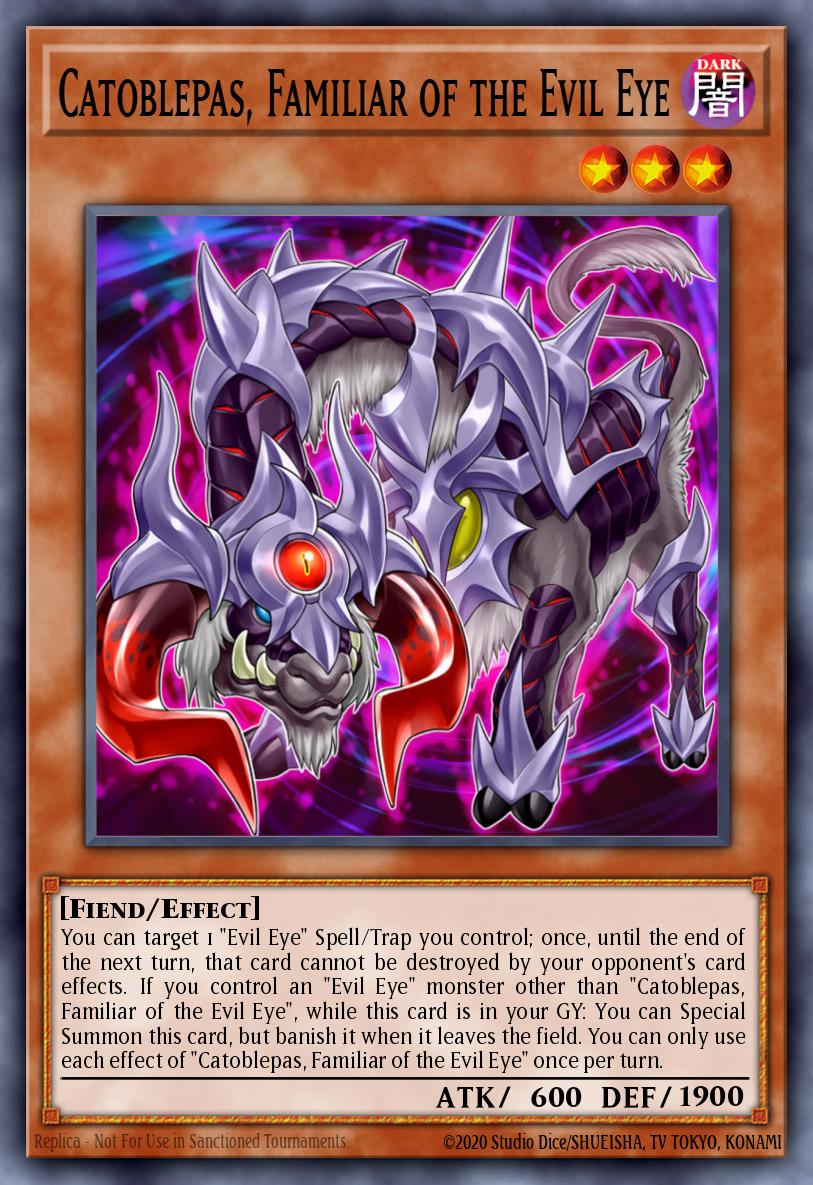 Catoblepas, Familiar of the Evil Eye - INCH-EN029 Super Rare | Yu-Gi-O Brickheads Collectables Catoblepas, Familiar of the Evil Eye - INCH-EN029 Super Rare | Yu-Gi-O Brickheads Collectables