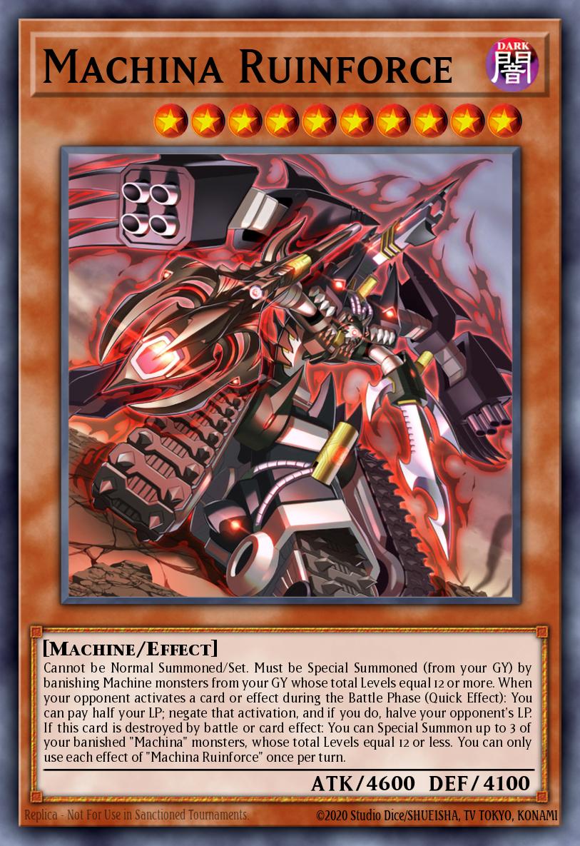 Machina Ruinforce - MP22-EN203 Super Rare