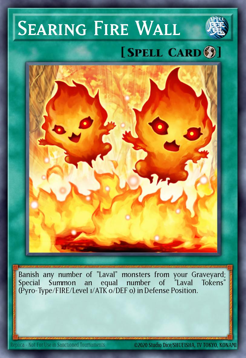 Searing Fire Wall - HA05-EN027 Super Rare | Yu-Gi-Oh! Card Brickheads Collectables Searing Fire Wall - HA05-EN027 Super Rare | Yu-Gi-Oh! Card Brickheads Collectables