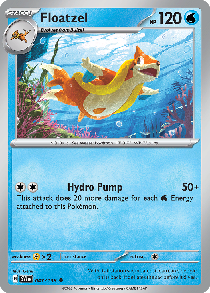 Buy Floatzel | Scarlet & Violet