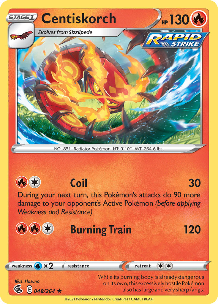 Buy Centiskorch | Fusion Strike | Pokemon Card Australia Brickheads Collectables Buy Centiskorch | Fusion Strike | Pokemon Card Australia Brickheads Collectables