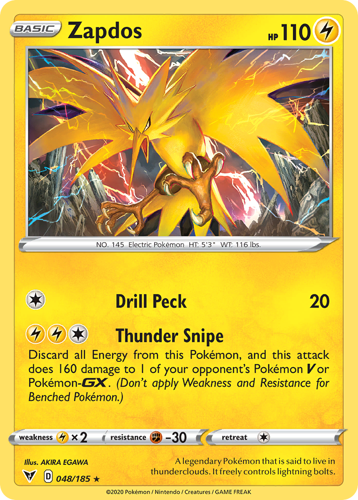 rare zapdos card Buy Zapdos | Vivid Voltage