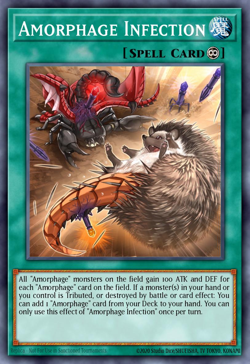 Amorphage Infection - SHVI-EN063 Super Rare | Yu-Gi-Oh! Card Brickheads Collectables Amorphage Infection - SHVI-EN063 Super Rare | Yu-Gi-Oh! Card Brickheads Collectables