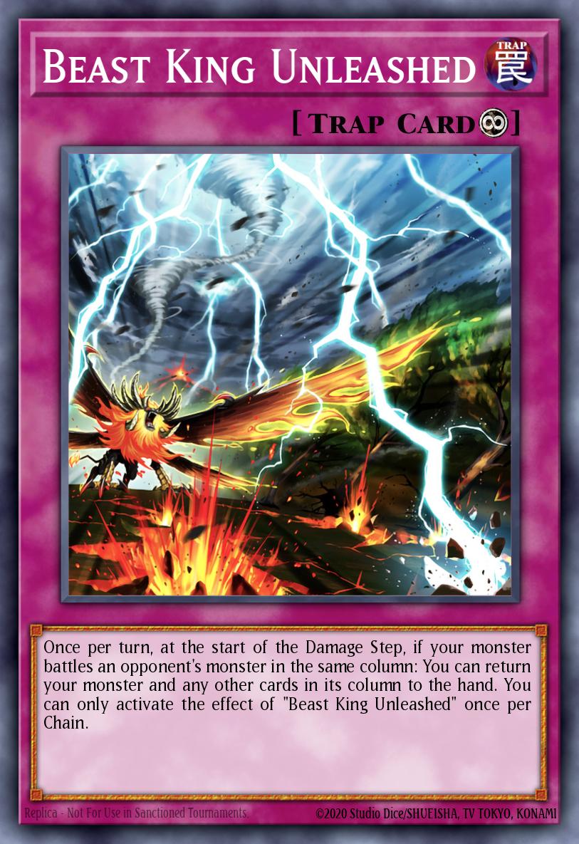 Beast King Unleashed - MP22-EN171 Super Rare | Yu-Gi-Oh! Card Brickheads Collectables Beast King Unleashed - MP22-EN171 Super Rare | Yu-Gi-Oh! Card Brickheads Collectables