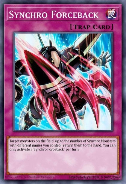 yugioh synchro cards Synchro Forceback - DUNE-EN085 Super Rare