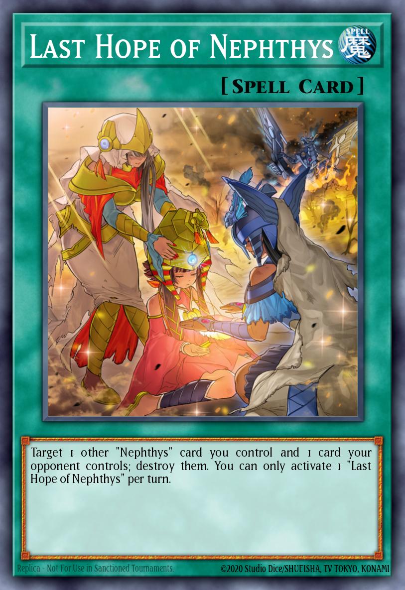 Last Hope of Nephthys - HISU-EN010 Super Rare