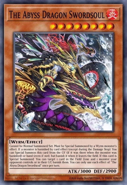 The Abyss Dragon Swordsoul - PHHY-EN005 Super Rare