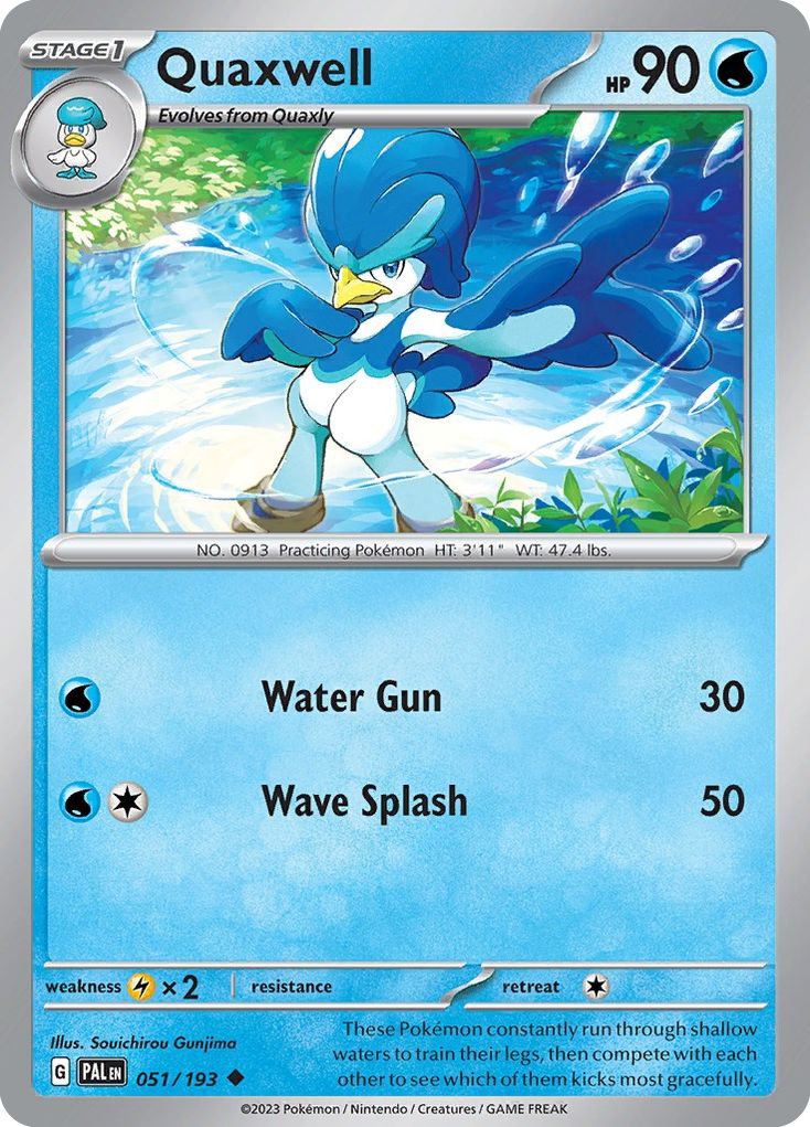 pokemon card blue Stage 1 Wartortle HP 100 Free Diving Attack Rarity Blue Pokmon Card