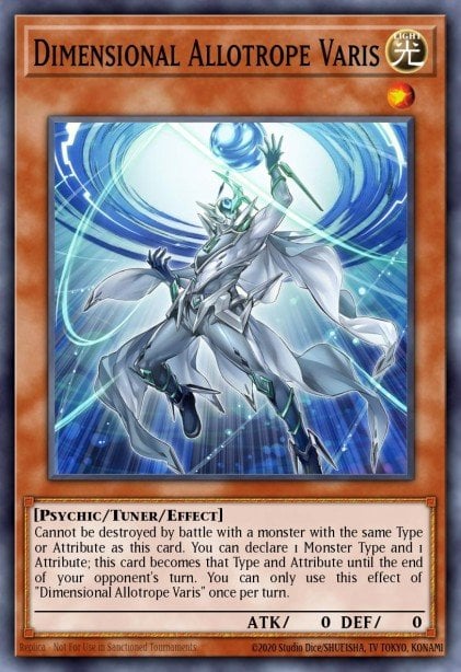 Dimensional Allotrope Varis - PHHY-EN028 Super Rare