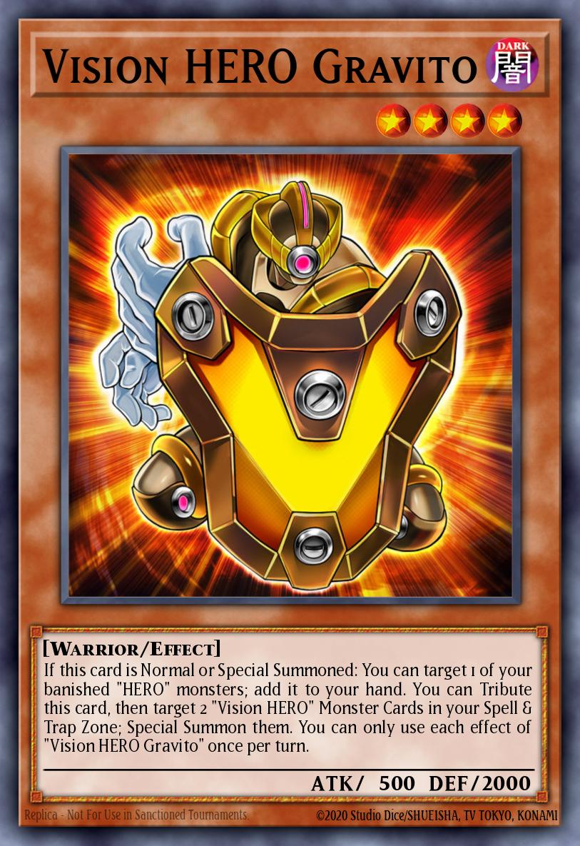 Vision HERO Gravito - GFP2-EN061 Ultra Rare