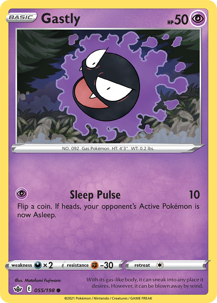 Buy Gastly Common | Chilling Reign | Pokemon Card Australia