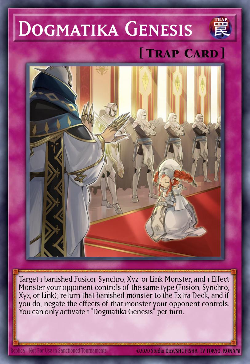 Dogmatika Genesis - MP22-EN039 Ultra Rare | Yu-Gi-Oh! Card Brickheads Collectables Dogmatika Genesis - MP22-EN039 Ultra Rare | Yu-Gi-Oh! Card Brickheads Collectables