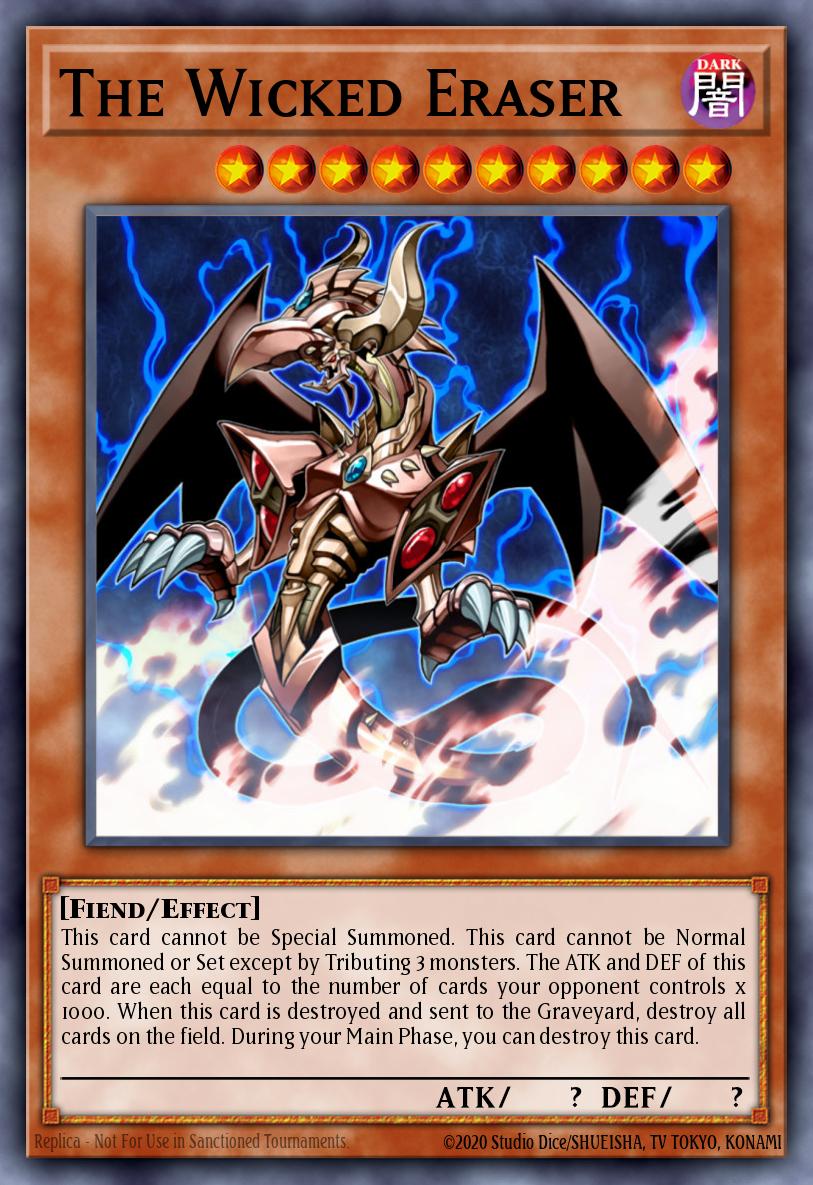 The Wicked Eraser - KICO-EN062 Rare