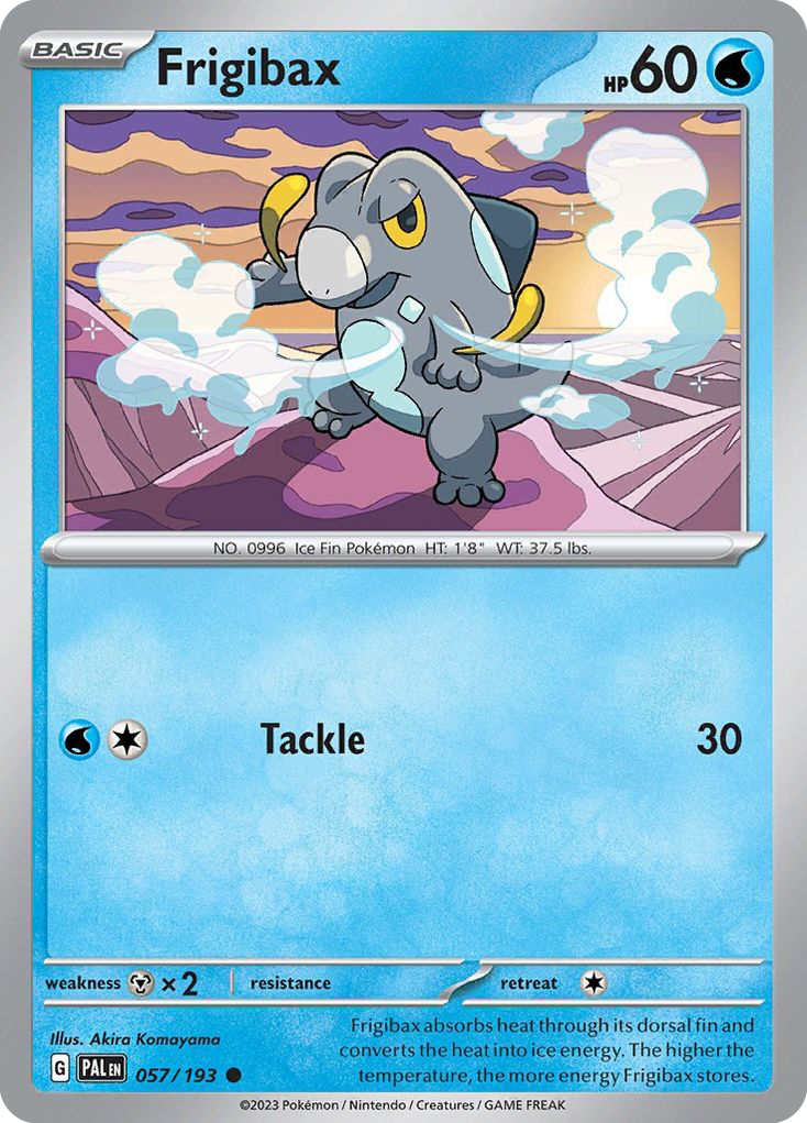Frigibax 57/193 Common | Paldea Evolved | Pokemon Card