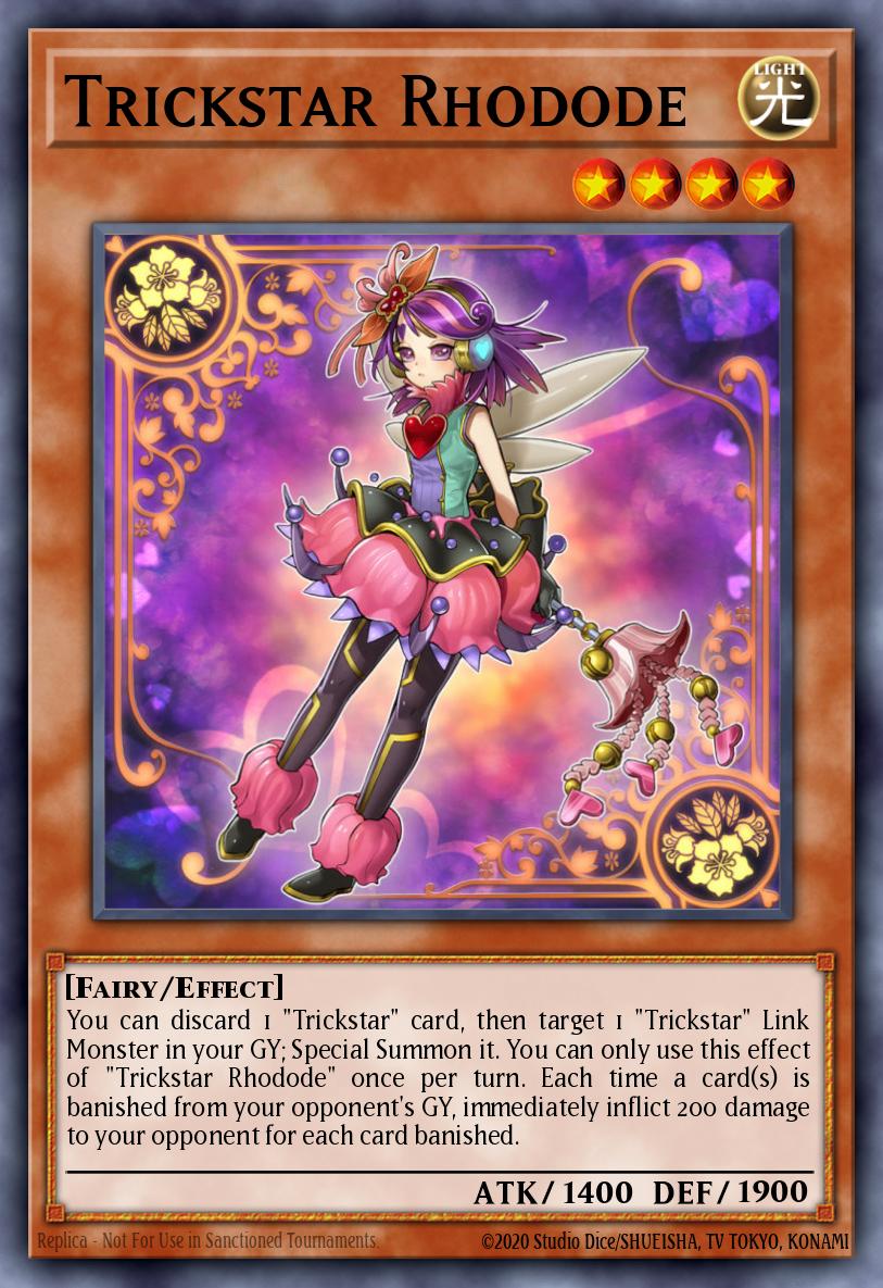 Trickstar Rhodode - FLOD-EN008 Super Rare