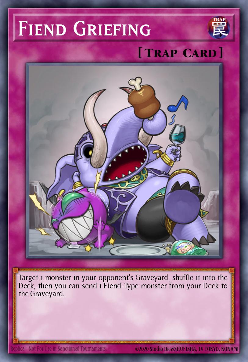 yugioh fiend trap cards Griefing - TAMA-EN059 Rare Bundle type:Full Surprise Legendary Duelists: Rage of Ra Single Cards Description coming soon... TREASURE RARE REVEAL! 🚨🏴‍☠️