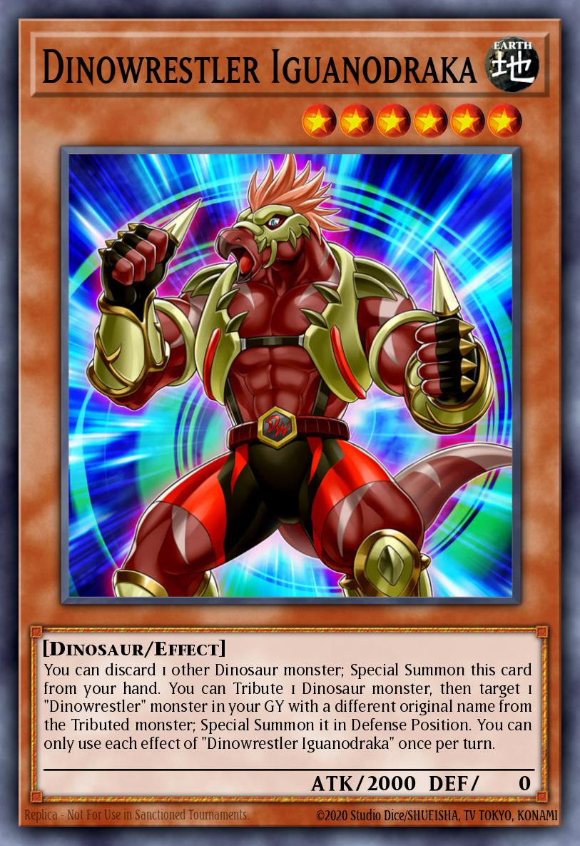 Dinowrestler Iguanodraka - DAMA-EN094 Super Rare