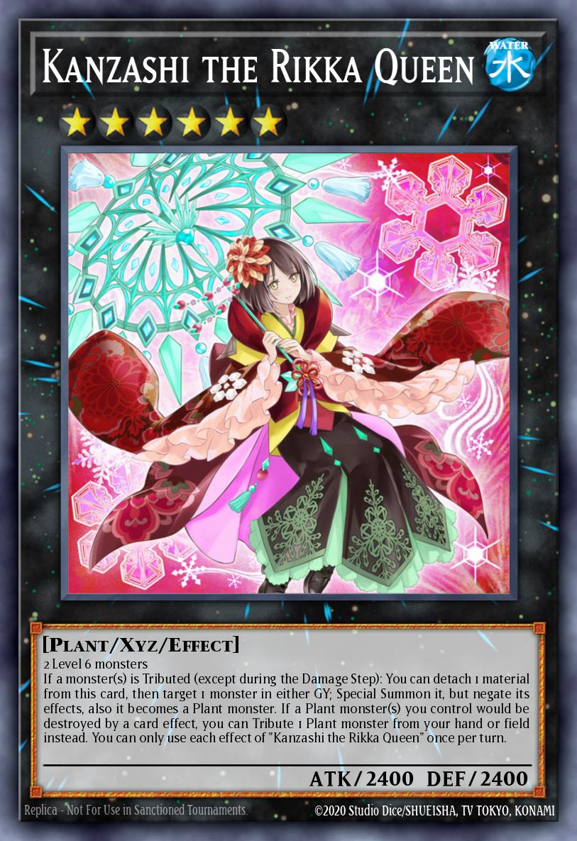 Kanzashi the Rikka Queen - SESL-EN021 Super Rare