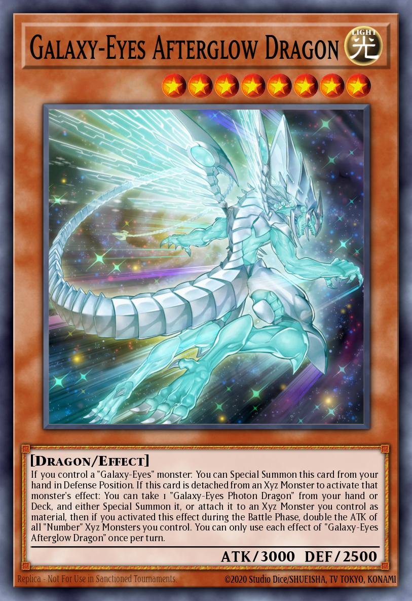 Galaxy-Eyes Afterglow Dragon - RA01-EN017 Collectors Rare