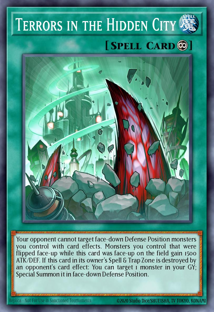 yugioh do you control face down cards Terrors in the Hidden City - DABL-EN069 Super Rare YuGiOh YuGiOh 5Ds Duelist Pack
