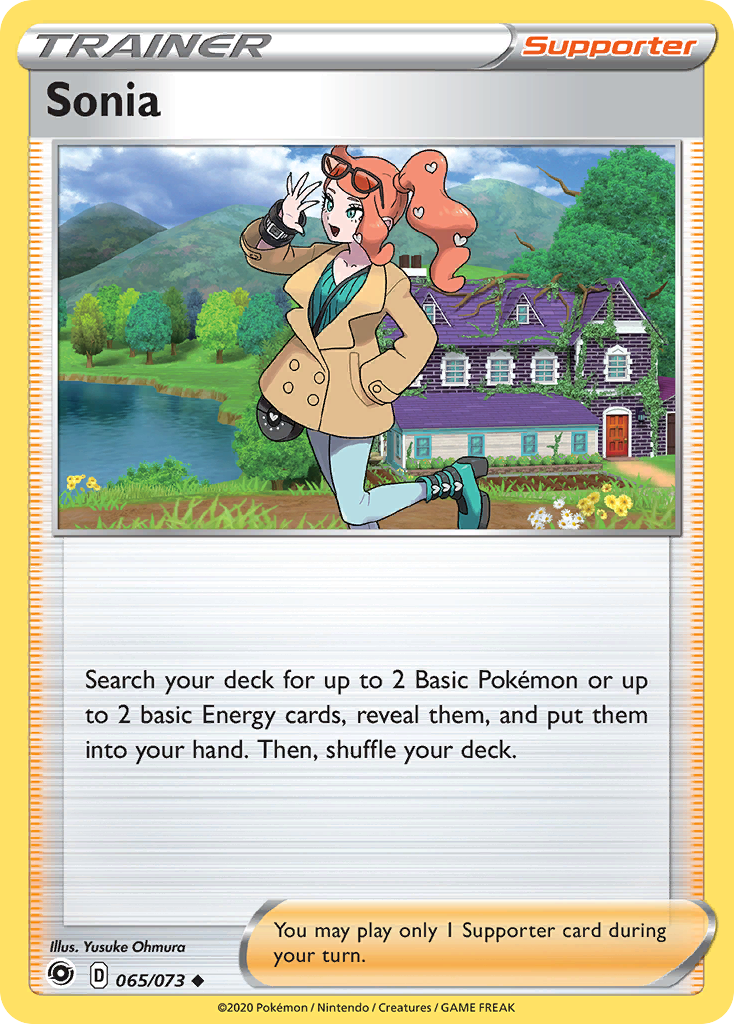 Sonia 65/73 Uncommon | Champion's Path | Pokemon Card