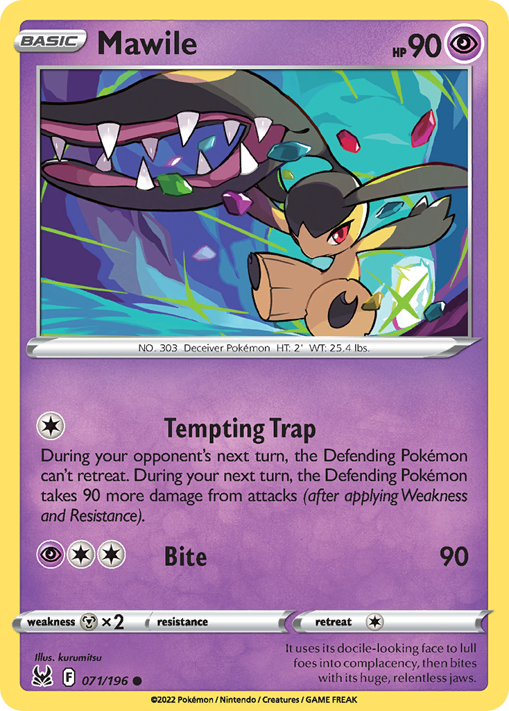 pokemon card value lost origin Buy Mawile Common | Lost Origin