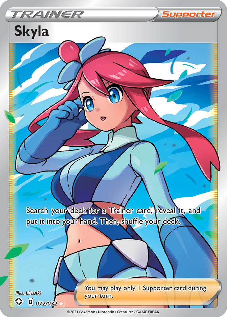 Skyla 72/72 Rare Ultra | Shining Fates | Pokemon Card