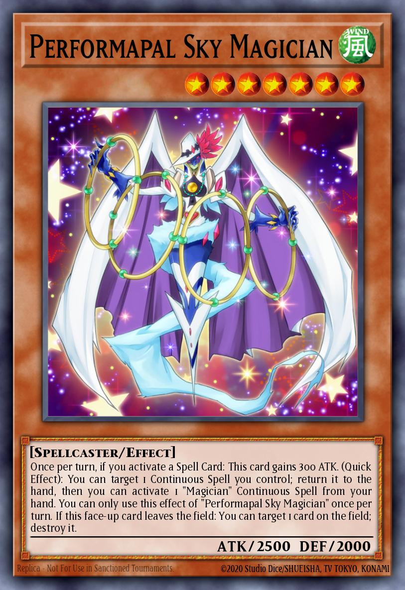 Performapal Sky Magician - INCH-EN047 Super Rare
