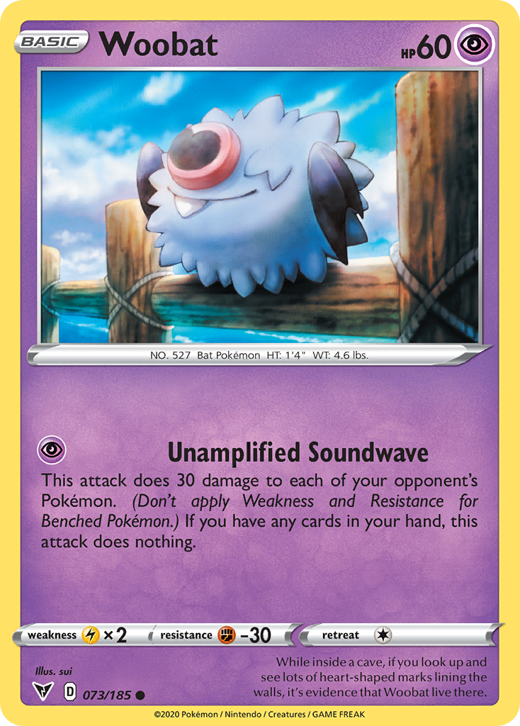 pokemon card value look up Buy Woobat Common | Vivid Voltage