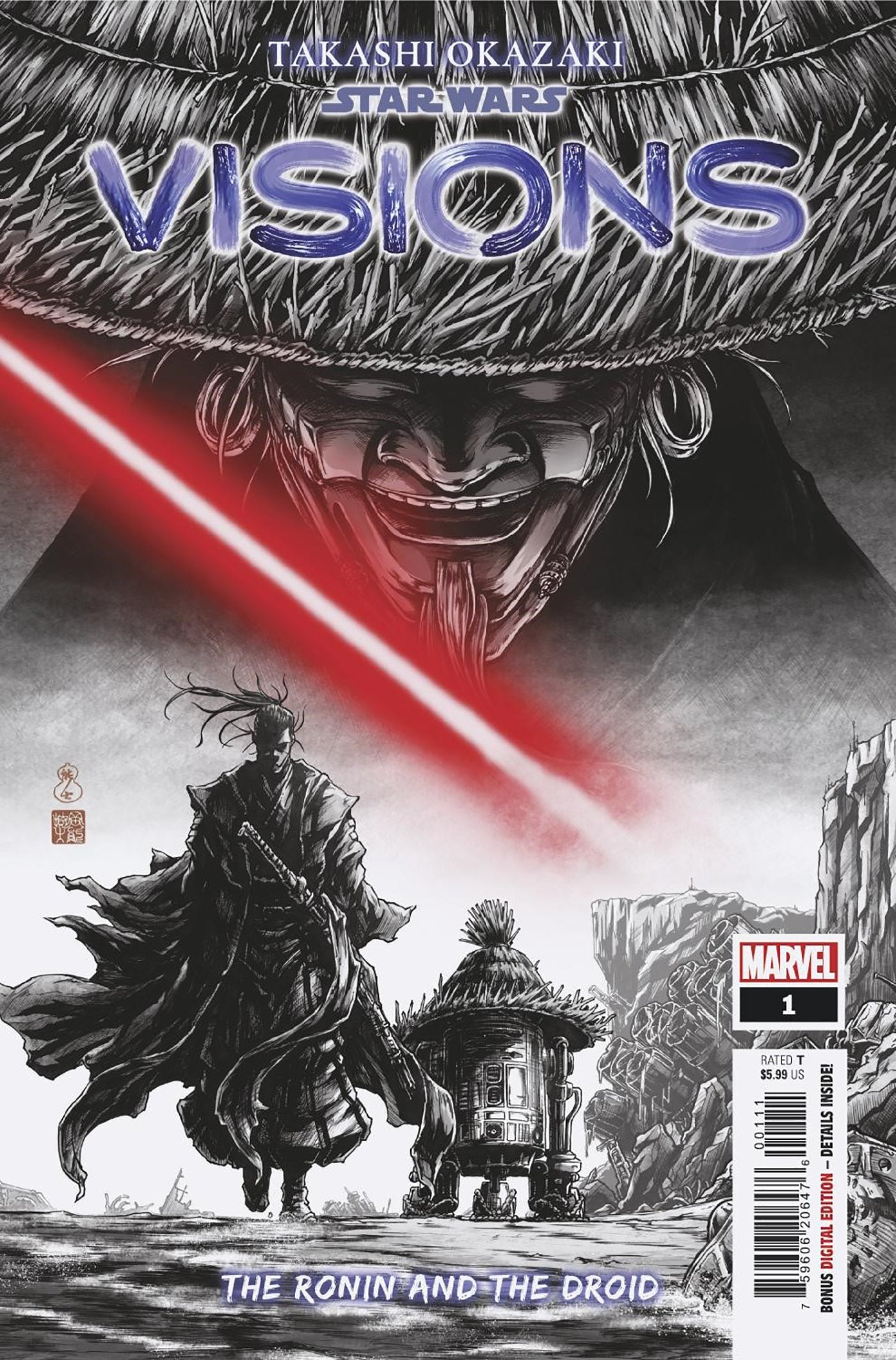 Star Wars: Visions - Takashi Okazaki #1 | Standard | Marvel Comics | NEW Comic Book