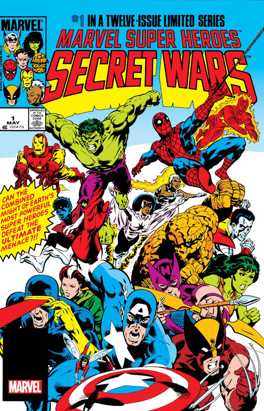 Marvel Super Heroes Secret Wars 1 Facsimile Edition | Standard | Marvel Comics | NEW Comic Book