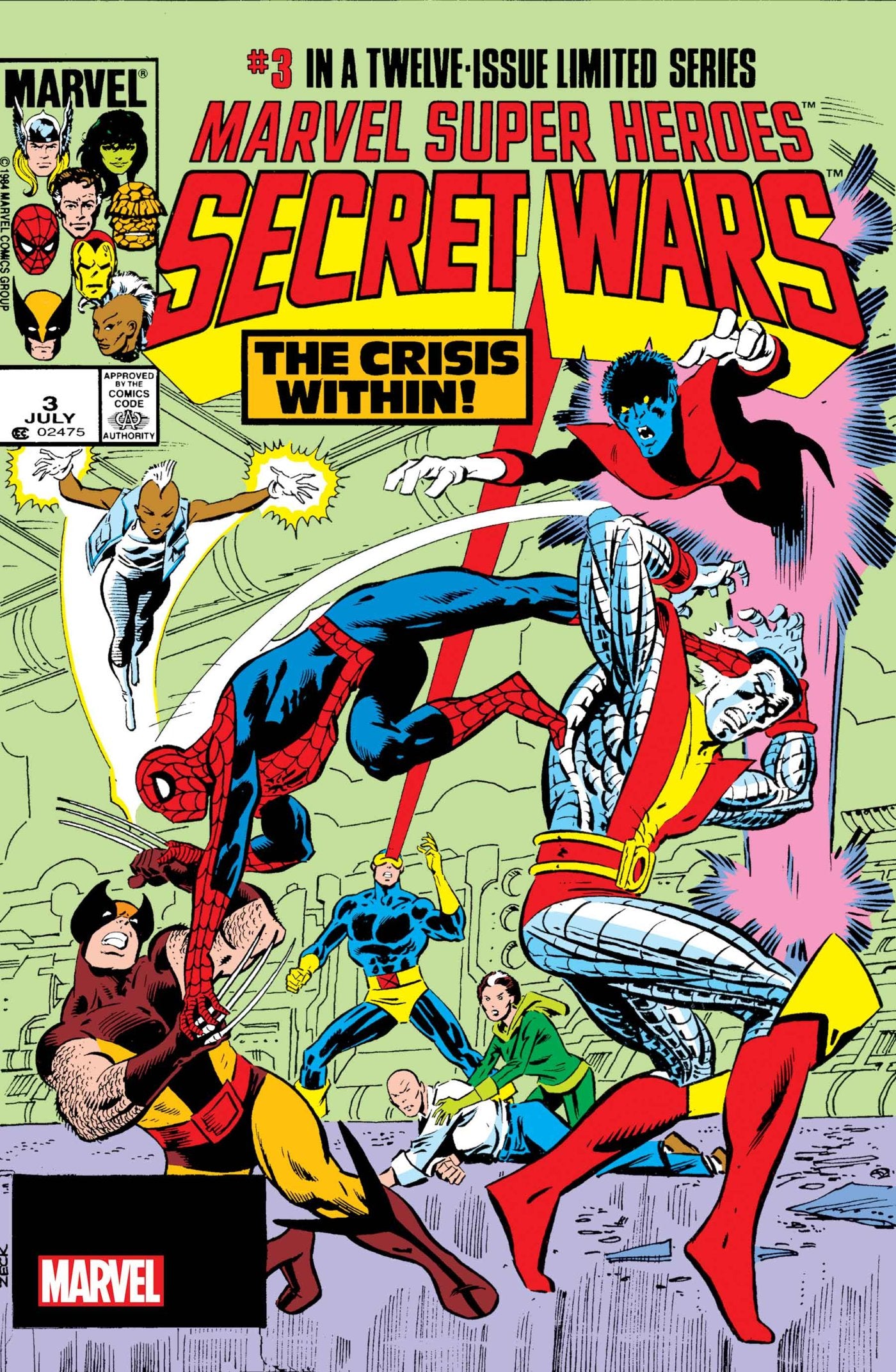 Marvel Super Heroes Secret Wars 3 Facsimile Edition | Standard | Marvel Comics | NEW Comic Book