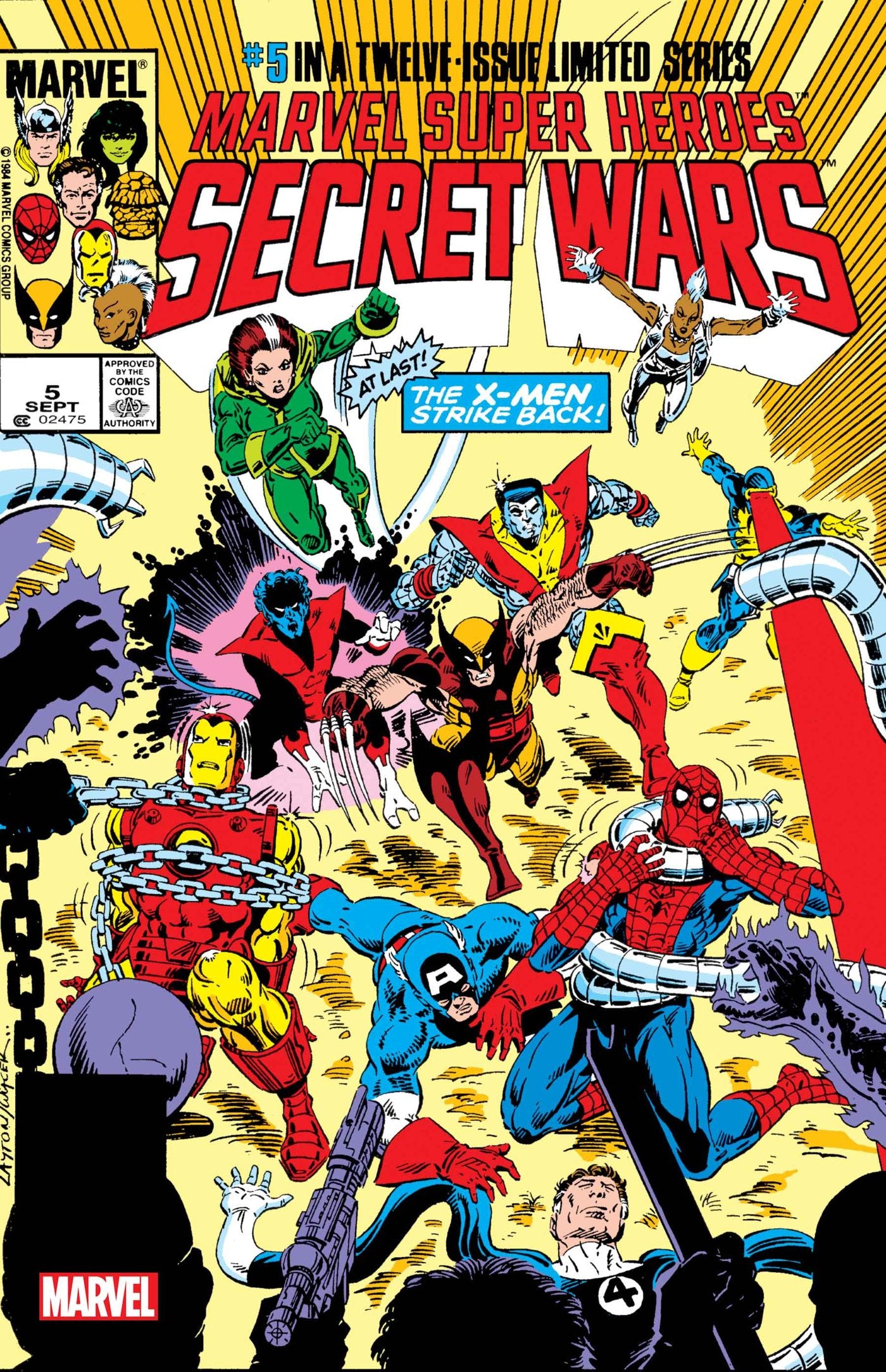 Marvel Super Heroes Secret Wars #5 Facsimile Edition | Standard