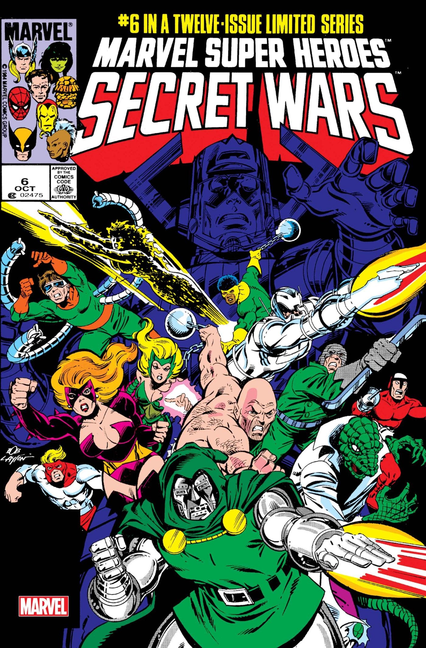 Marvel Super Heroes Secret Wars #6 Facsimile Edition | Standard | Marvel Comics | NEW Comic Book