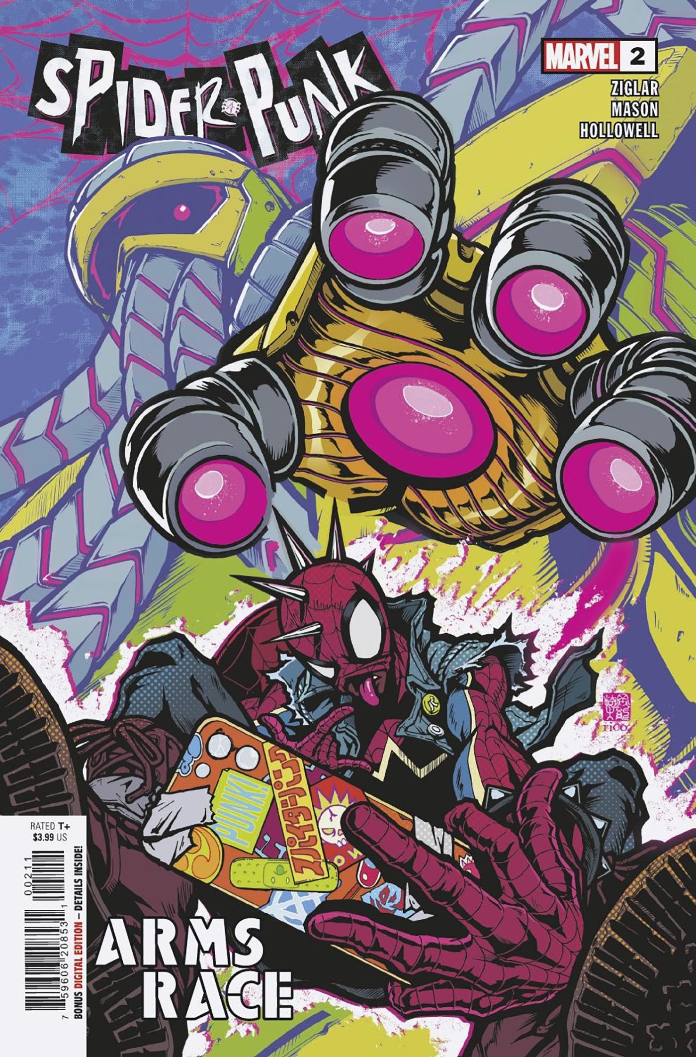 Spider-Punk: Arms Race # #2 | Standard | Marvel Comics | NEW Comic Book