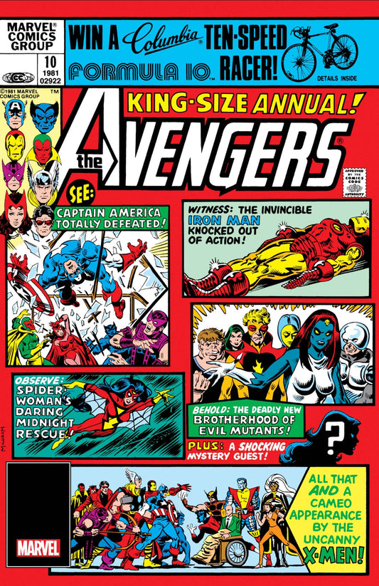Avengers Annual #10 Facsimile Edition | Standard | Marvel Comics | NEW Comic Book