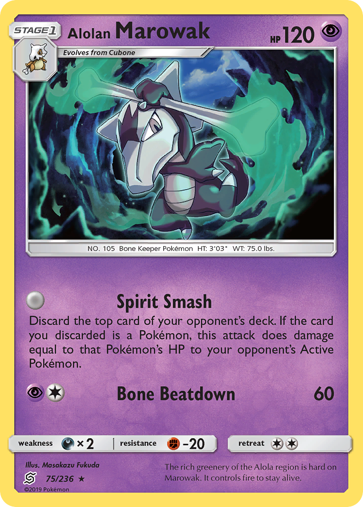 pokemon unified minds rare cards Buy Alolan Marowak | Expansion Set:Crown Zenith - Single Pack Pokemon Japanese [Fire]2 One Piece Card Game